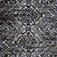 Calabar Black Grey Blue Global Inspired Rug by Kalora Interiors