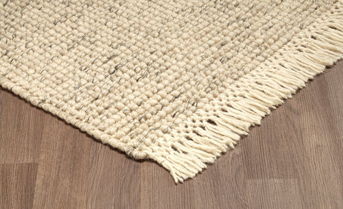 Zurich ZUR-20491-D-IVYNAT Hand Loomed Wool Ivory Natural Area Rug By Viana Inc
