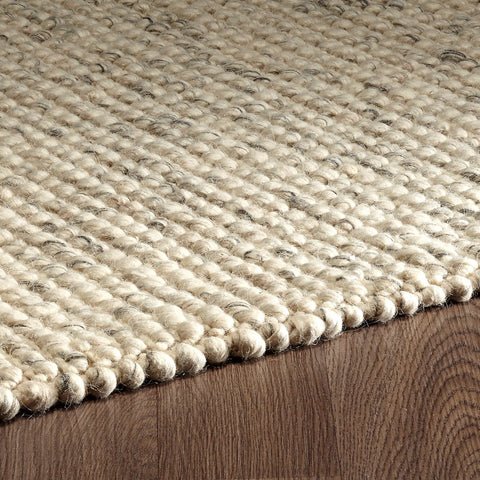 Zurich ZUR-20491-D-IVYNAT Hand Loomed Wool Ivory Natural Area Rug By Viana Inc