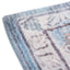Sparx Distressed Blue Washable Transitional Rug by Viana