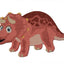Kids Red Dino HOO-DINO-2RED Hand Tufted Wool Area Rug By Viana Inc