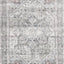 Aura Washable Spill Proof Grey Area Rug by Viana