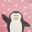 Kids Friendly Penguin Area Rug by Kalora Interiors