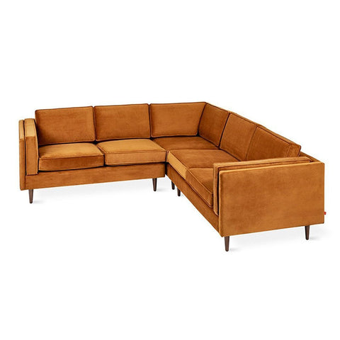 Adelaide Bi-Sectional | Velvet Rust 