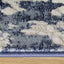 Alida Blue Cream Distressed Rug by Kalora Interiors