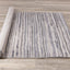 Alida Grey Distressed Striped Rug by Kalora Interiors