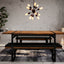 Brooklyn Upholstered Bench by LH Imports