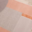 Belle Pink Grey Cream Multi-Geometric Pattern Plush Rug by Kalora Interiors
