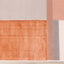 Belle Pink Grey Cream Multi-Geometric Pattern Plush Rug by Kalora Interiors