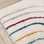 Bora Double Rainbow Shag Rug by Kalora Interiors
