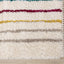 Bora Double Rainbow Shag Rug by Kalora Interiors