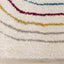 Bora Double Rainbow Shag Rug by Kalora Interiors