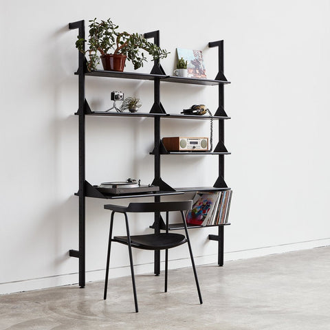Branch-2 Shelving Unit with Desk by Gus* Modern