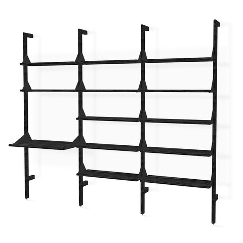 Branch-3 Shelving Unit with Desk by Gus* Modern