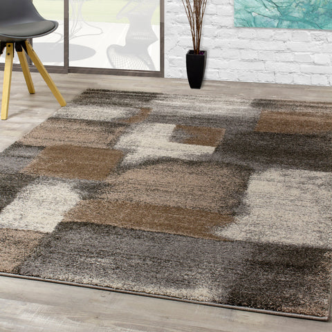 Breeze Simple Patches Area Rug by Kalora Interiors