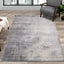 Breeze Grey Cream Blue Distressed Rug by Kalora Interiors