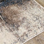 Breeze Cream Blue Brown Urban Rift Rug by Kalora Interiors