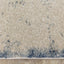 Breeze Cream Blue Brown Urban Rift Rug by Kalora Interiors