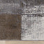 Breeze Cream Brown Grey Robust Triangle Rug by Kalora Interiors