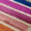 Brighton Pink Orange Stripes Rug by Kalora Interiors