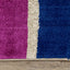 Brighton Pink Orange Stripes Rug by Kalora Interiors