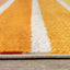 Brighton Pink Orange Stripes Rug by Kalora Interiors