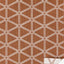 Bristol Orange White Geometric Triangle Rug by Kalora Interiors
