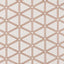 Bristol Orange White Geometric Triangle Rug by Kalora Interiors