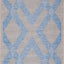 Carnival CAR-2005-GRYBLU Indoor-Outdoor Polypropylene Light Grey Blue Area Rug By Viana Inc