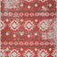 Carnival CAR-2006-RED Indoor-Outdoor Polypropylene Light Grey Red Area Rug By Viana Inc
