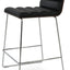 CORONA BAR COMFORT PLYWOOD SHELL AMERICAN WALNUT LEATHERETTE F.SOFT BLACK 905