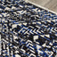 Calabar 8611_31 Black Grey Blue Global Inspired Rug By Kalora Interiors