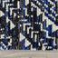 Calabar 8611_31 Black Grey Blue Global Inspired Rug By Kalora Interiors