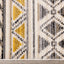 Calabar Cream Grey Yellow Tribal Rug by Kalora Interiors