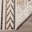 Calabar Cream Grey Yellow Tribal Rug by Kalora Interiors