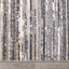 Calabar Grey Beige White Banded Blend Rug by Kalora Interiors