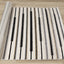 Calabar Cream Grey Beige Piano Key Pattern Rug by Kalora Interiors