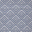 Canopy Blue Grey Geometric Indoor/Outdoor Rug by Kalora Interiors