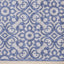 Canopy Blue Damask Flatweave Outdoor Rug by Kalora Interiors