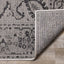 Canopy Grey Black Traditional Indoor/Outdoor Rug by Kalora Interiors