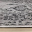 Canopy Grey Black Traditional Indoor/Outdoor Rug by Kalora Interiors