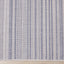 Canopy Outdoor Grey Blue Striped Indoor/Outdoor Rug by Kalora Interiors