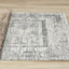 Cathedral Grey Faded Borders Rug by Kalora Interiors