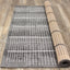 Cathedral Grey Grid Patterns Rug by Kalora Interiors