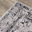 Chorus Grey Blue Elegant Border Rug by Kalora Interiors