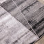 Chorus Grey Black Geometric Rug by Kalora Interiors