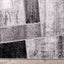 Chorus Grey Black Geometric Rug by Kalora Interiors