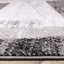 Chorus Grey Black Geometric Rug by Kalora Interiors