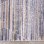 Chorus Beige Blue Distressed Geometric Rug by Kalora Interiors