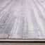 Chorus Beige Blue Distressed Geometric Rug by Kalora Interiors